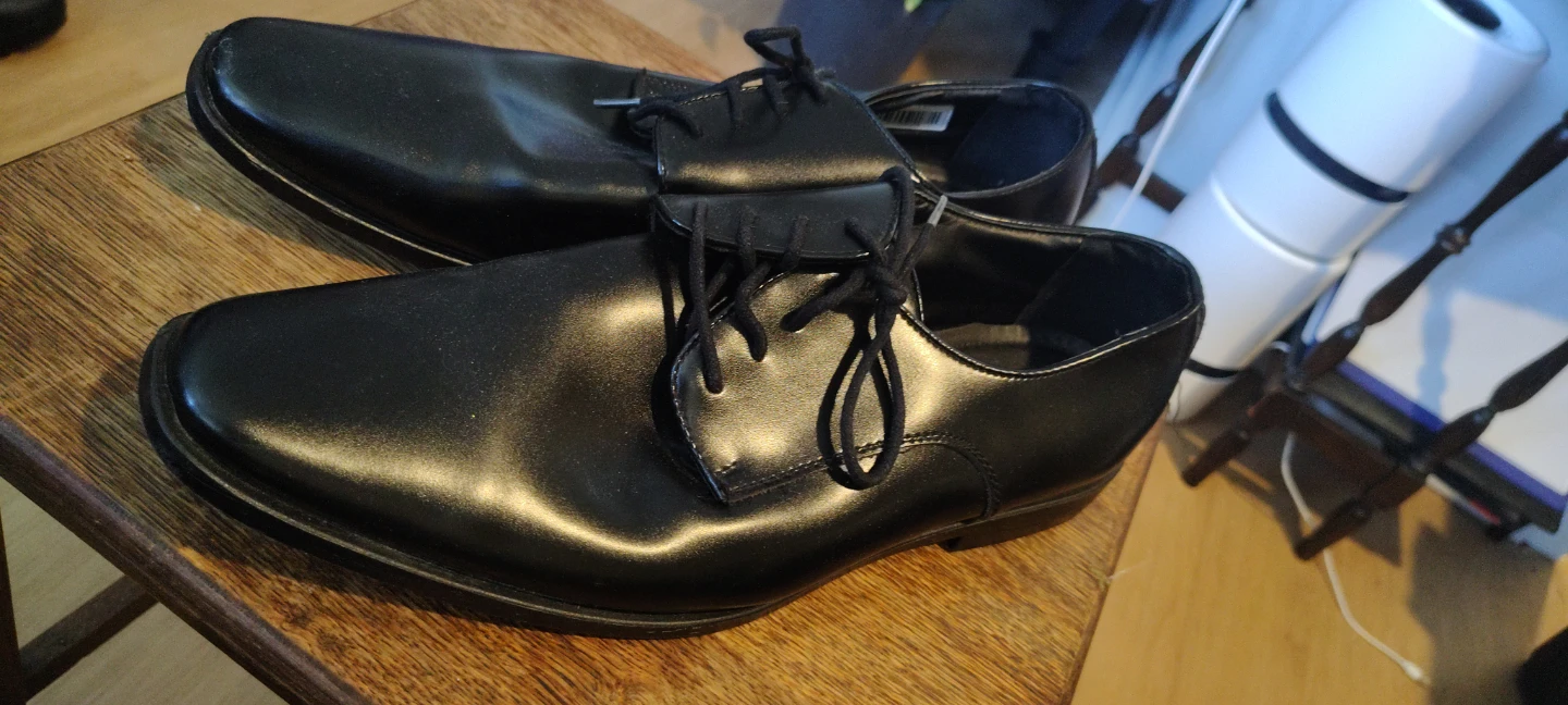 Joseph Abboud Black Dress Shoes - Size 14M - photo 3