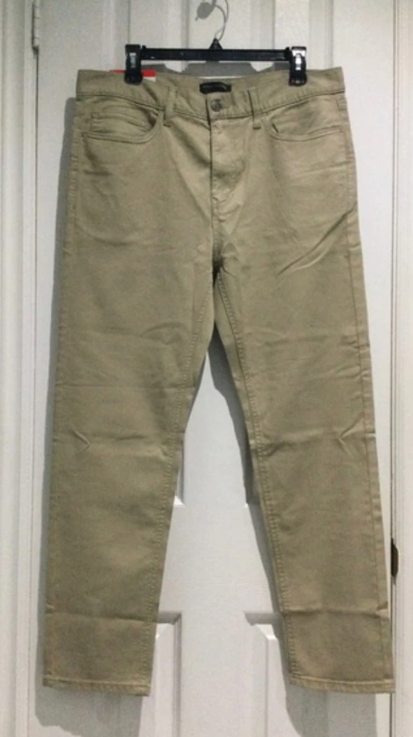 Brand New With Tags Banana Republic Khaki Chinos Waist 34 - photo 2