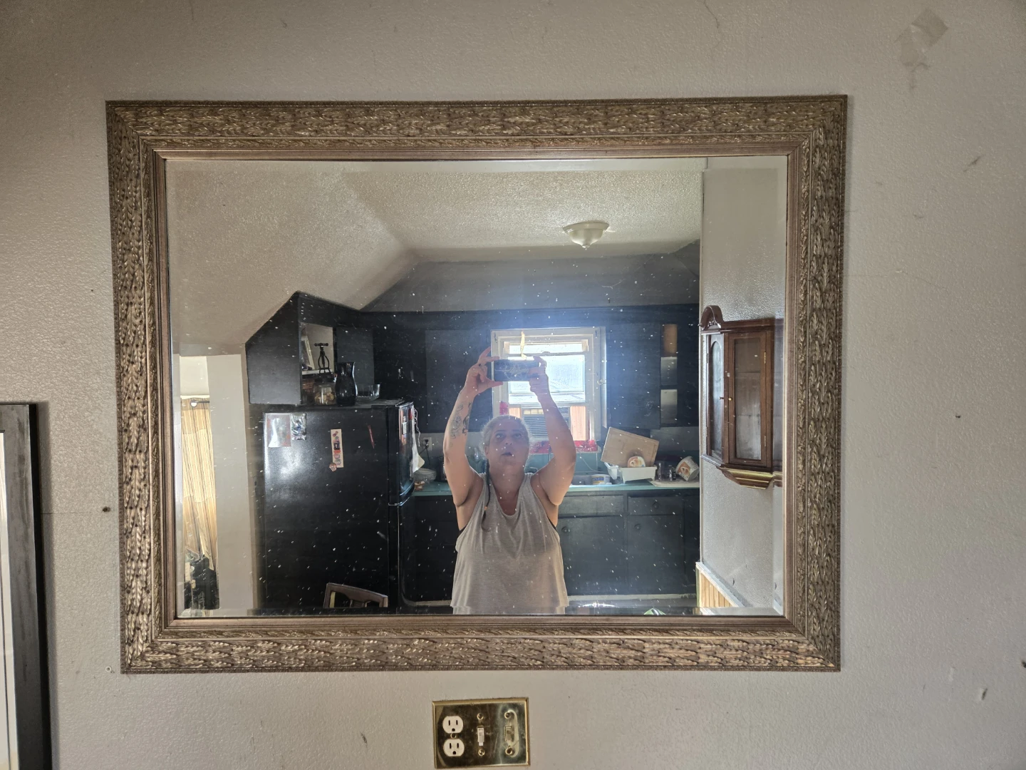Ornate Framed Wall Mirror - photo 2