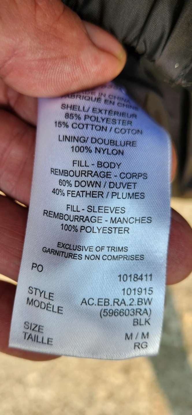 Air Canada goose down parka brand new - photo 5