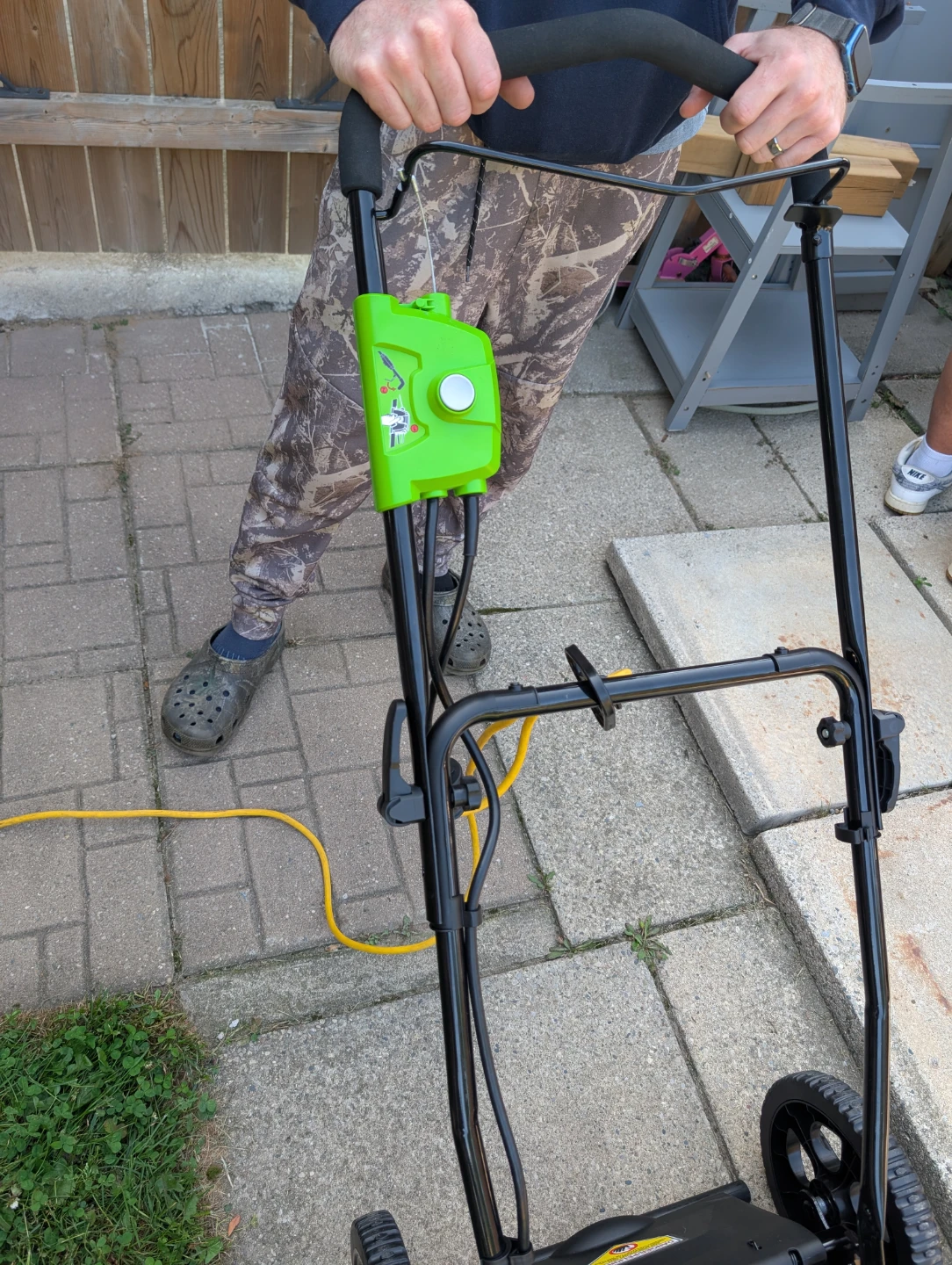 Greenworks 21-Inch Lawn Mower - photo 2