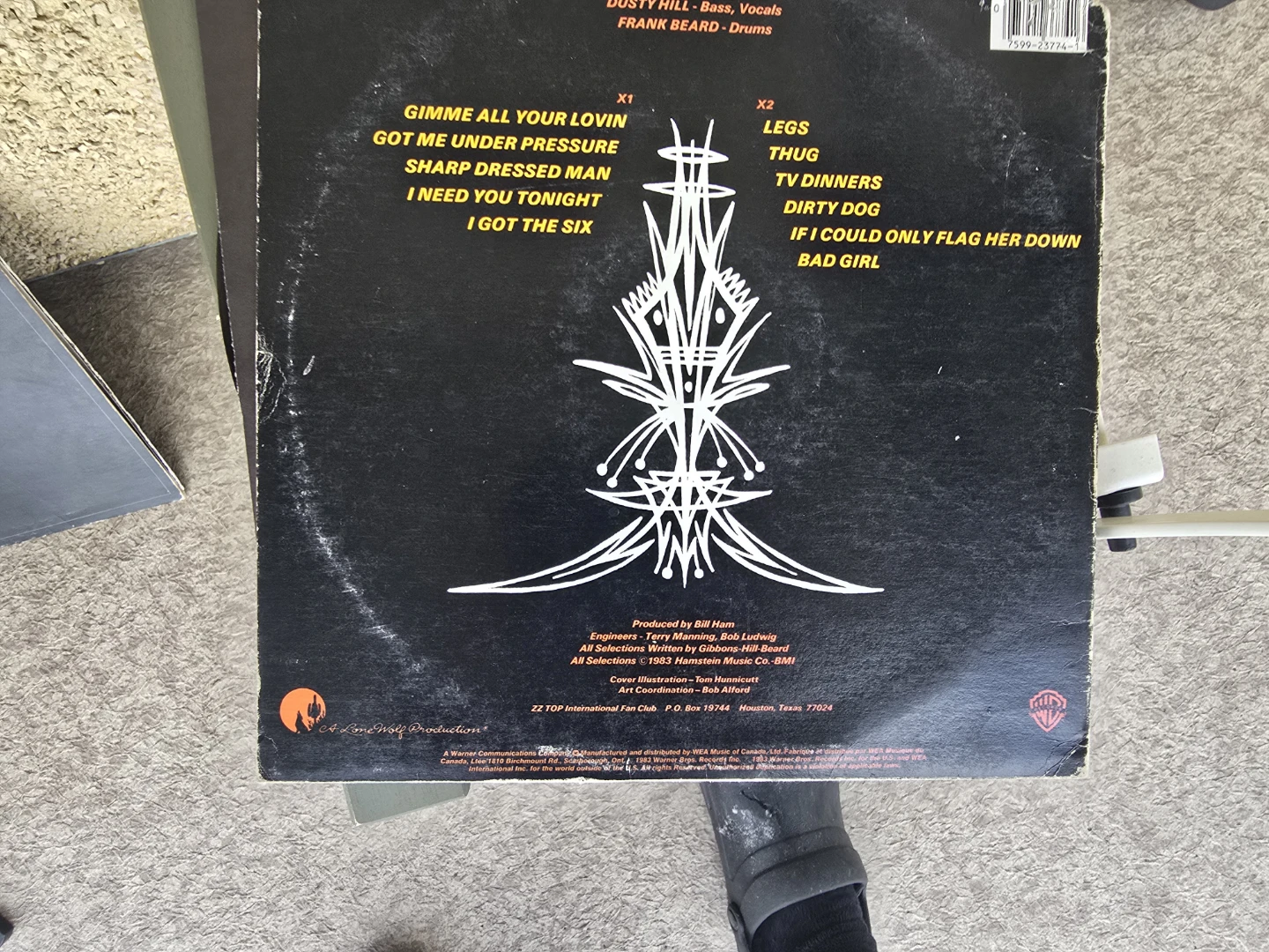 ZZ Top - Eliminator - Vinyl album - photo 2