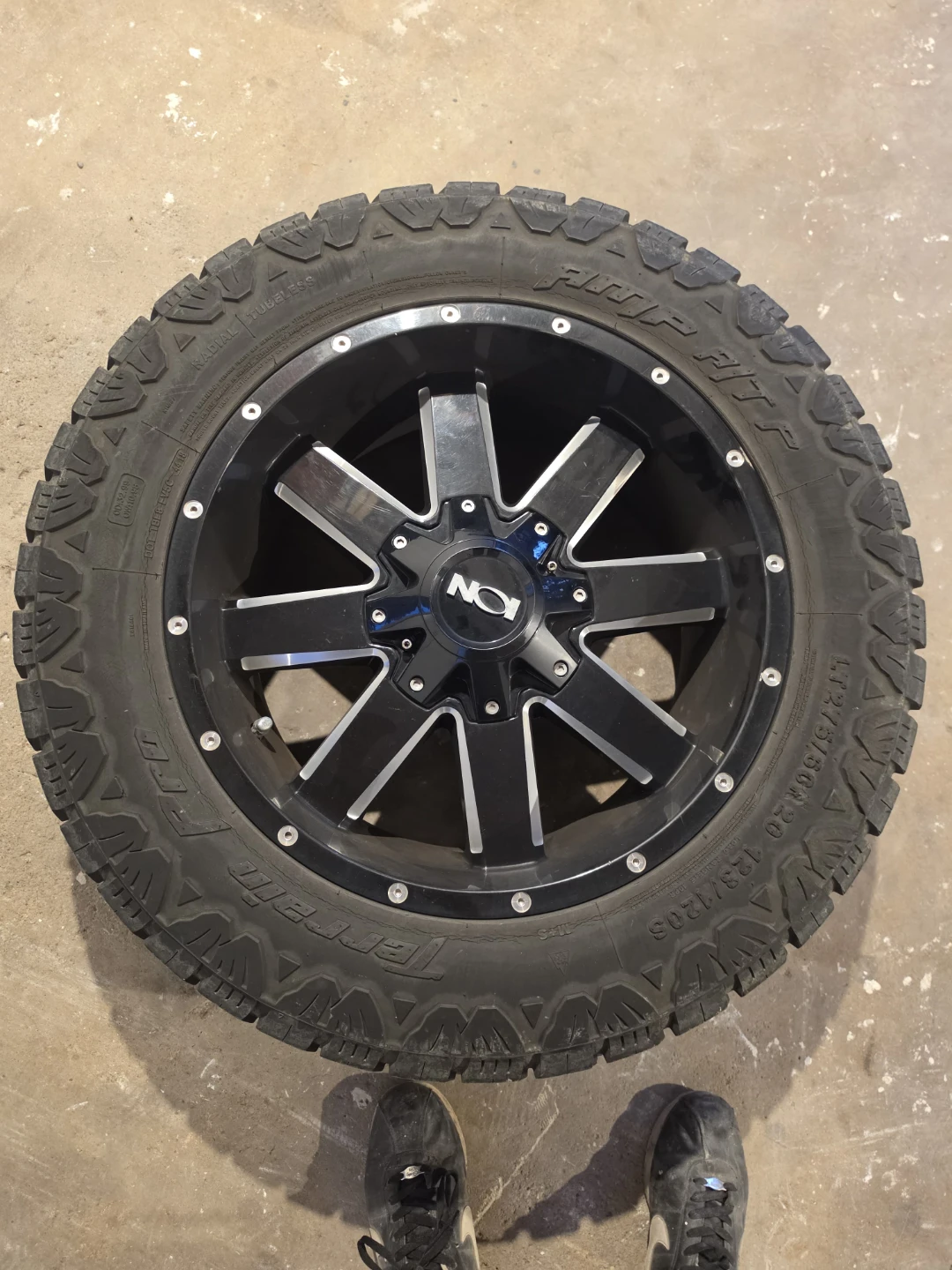 20 inch ION rims wheels 5x139.7 5x150 5x5.5 all terrain - photo 4