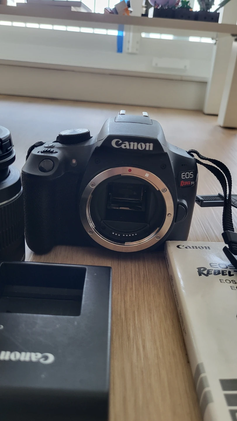 Canon EOS Rebel T6 DSLR Camera with EF-S 18-55mm Lens - photo 4
