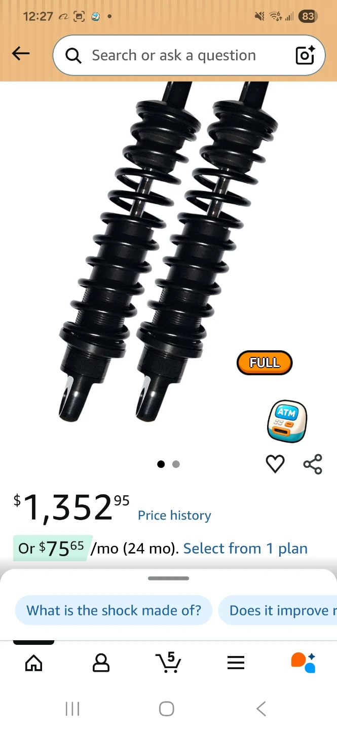 New in box still Legend Suspensions REVO Coil Shocks - photo 4