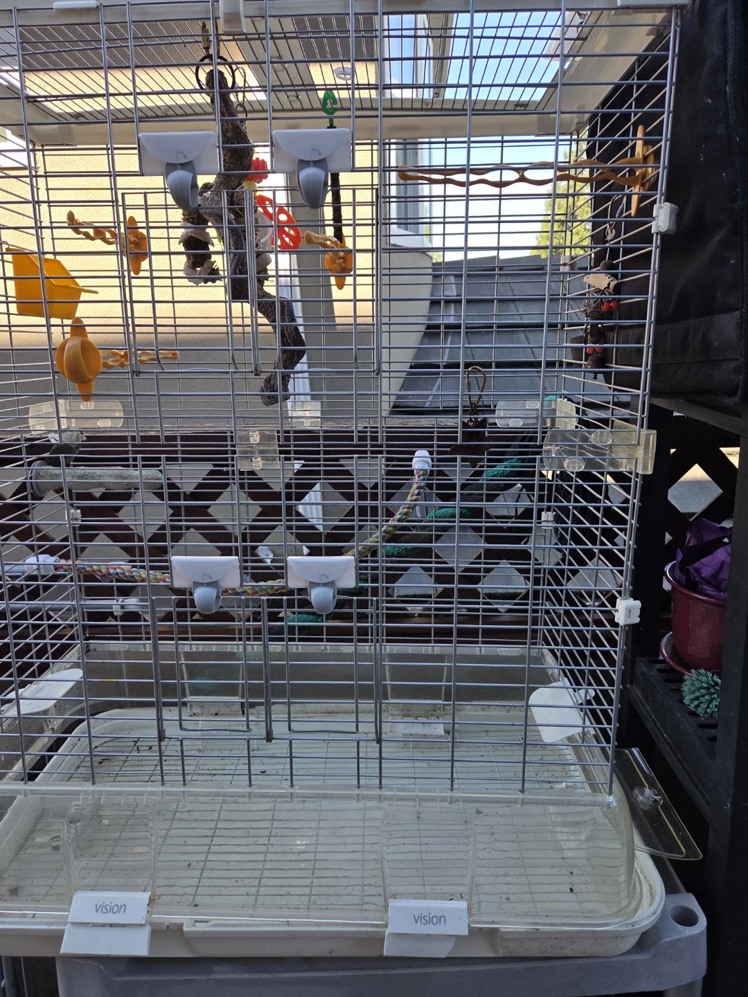 Vision Bird Cage with Accessories