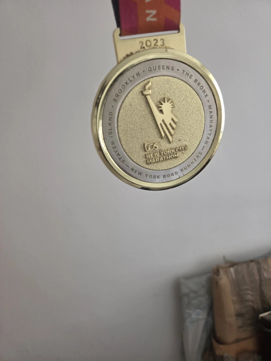 TCS New York City Marathon 2023 Medal - photo 2