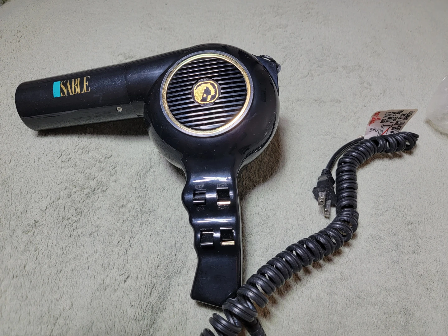 Sable Black Hair Dryer
