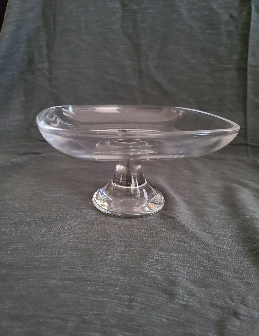 Glass dessert/cake stand - photo 3