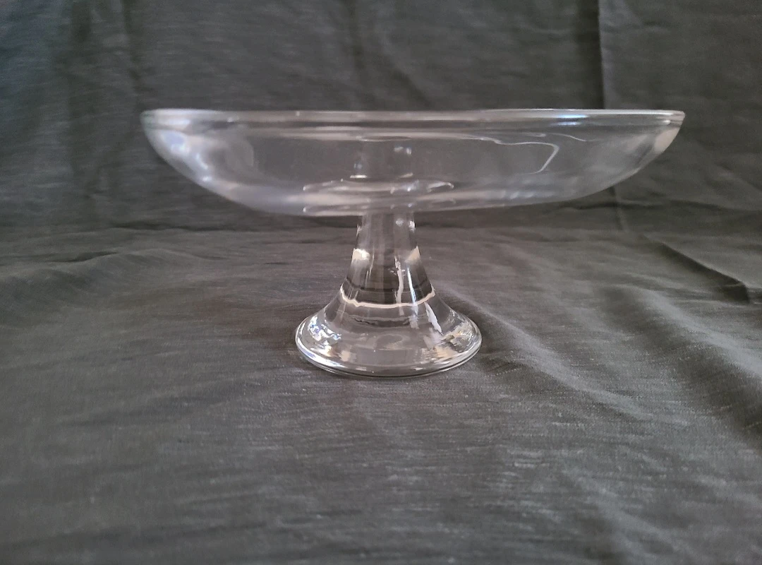 Glass dessert/cake stand - photo 4