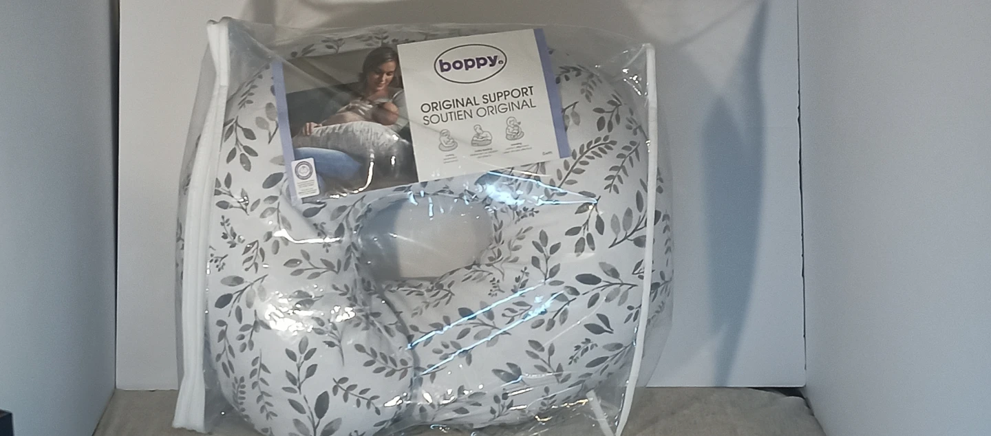 Boppy Original Feeding & Infant Support Pillow – Gray - photo 2