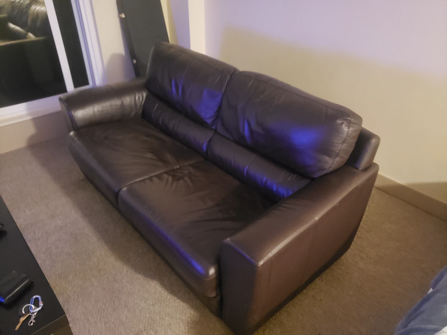 Real Leather Couch Ikea - photo 2