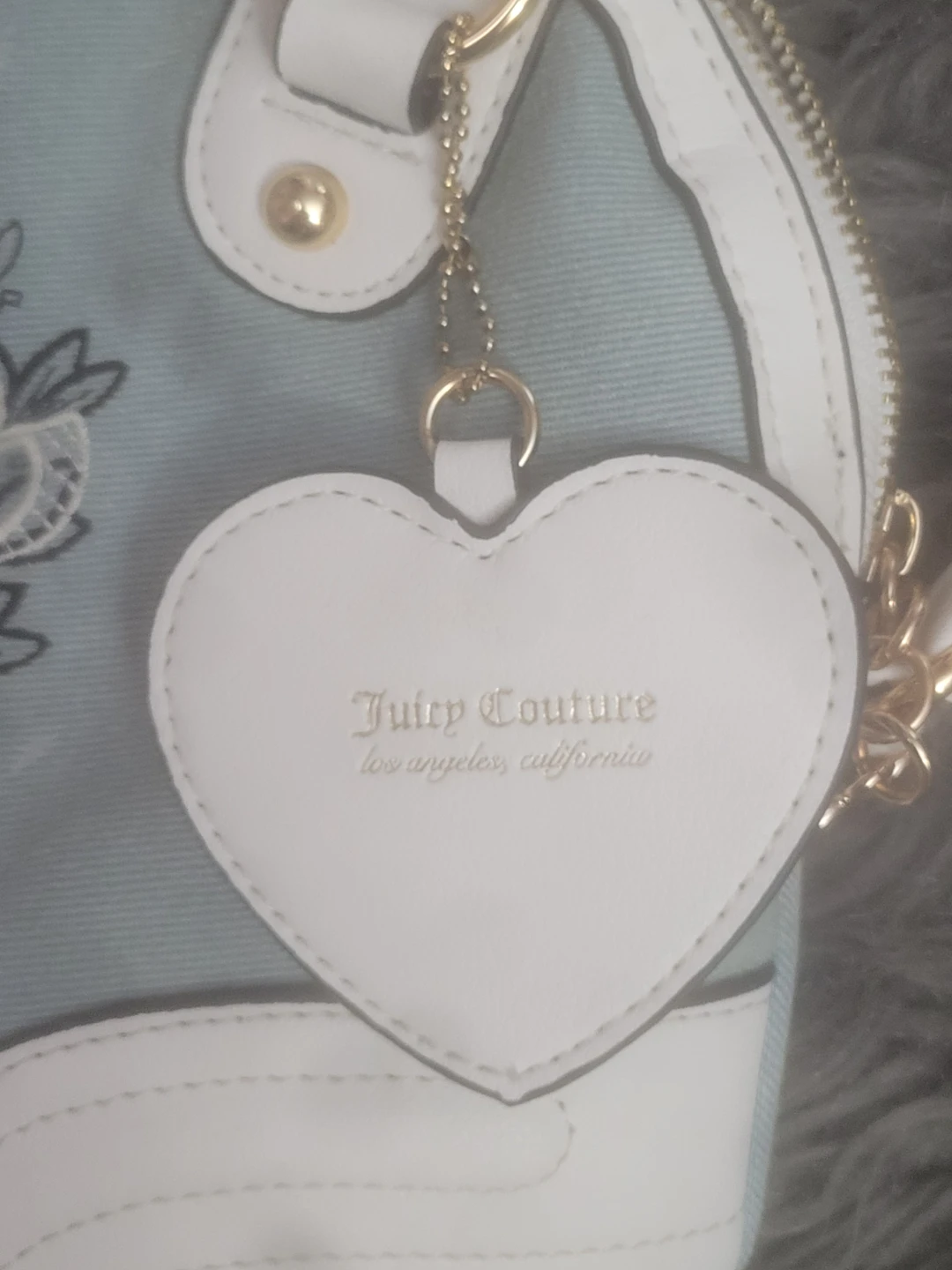 Juicy Couture Denim Heritage Satchel - photo 5