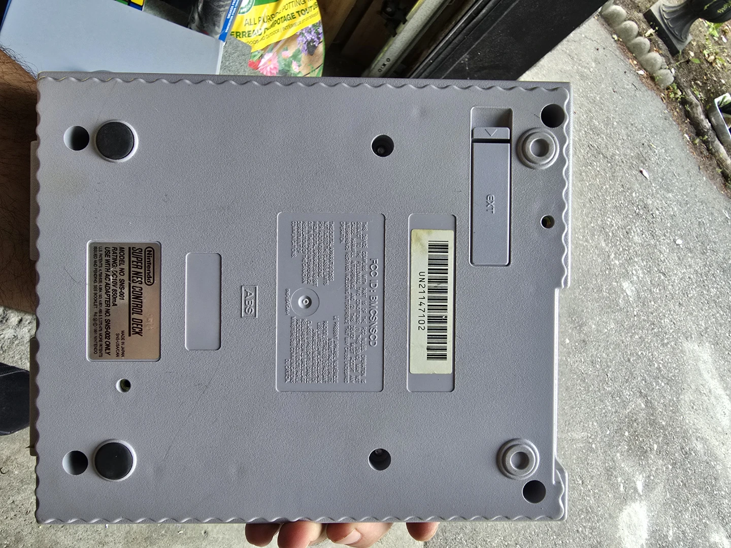 Nintendo Super Nintendo Entertainment System Console - photo 2