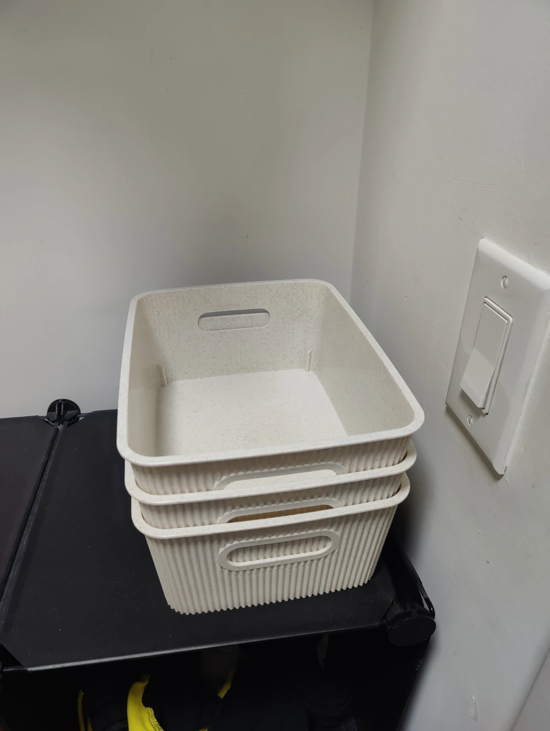 Set of 3 Storage Bins - photo 2