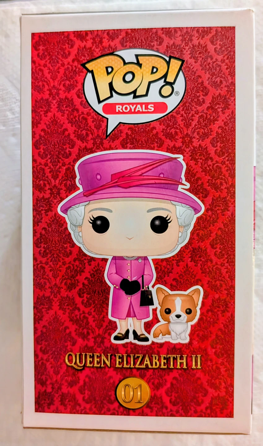 Funko Pop! Royals Queen Elizabeth II #01 Vinyl Figure - photo 3