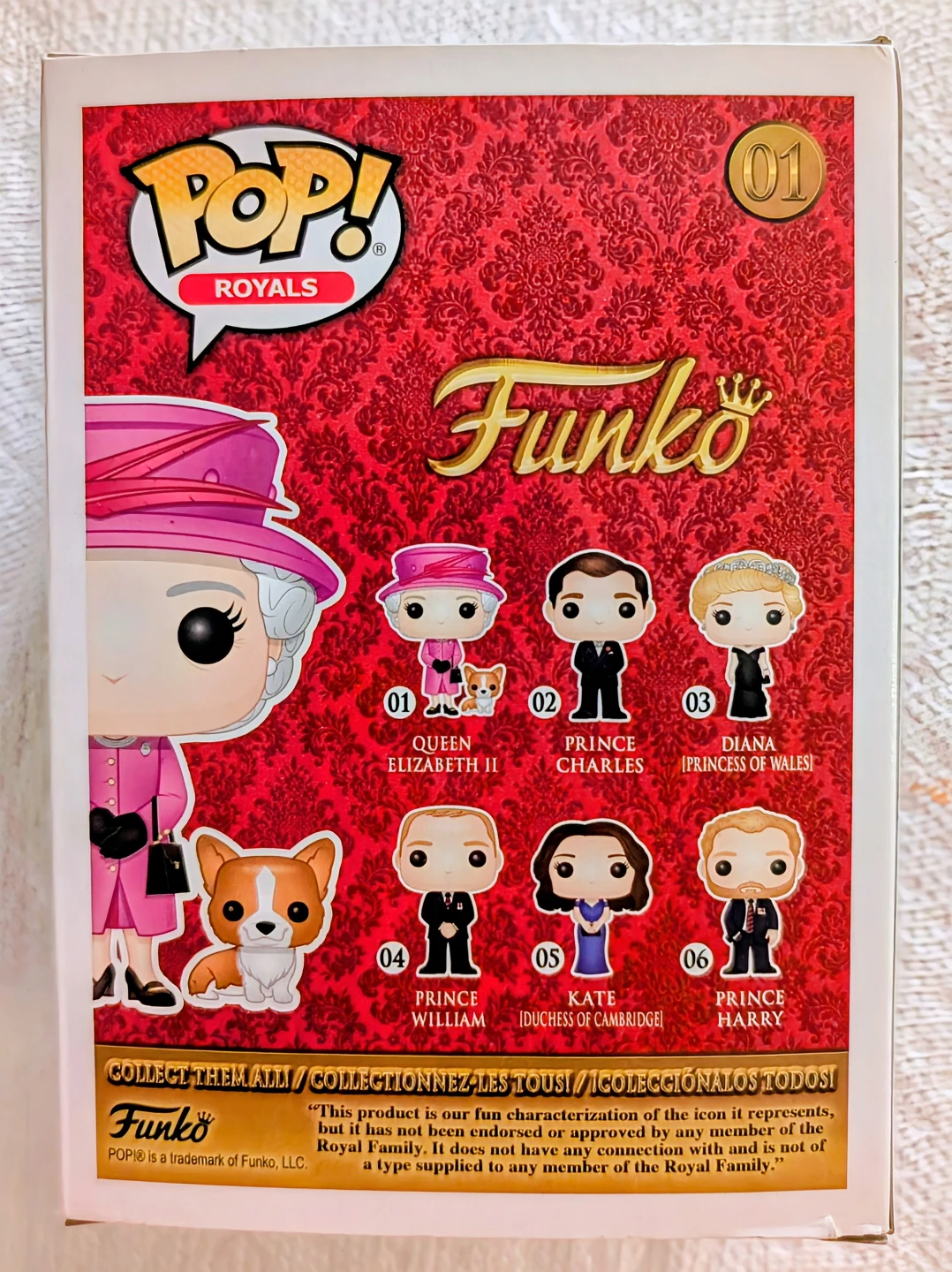 Funko Pop! Royals Queen Elizabeth II #01 Vinyl Figure - photo 4