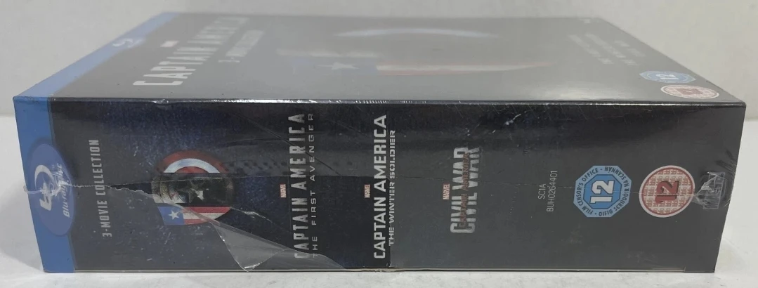 Captain America 3-Movie Blu-Ray Collection - photo 4