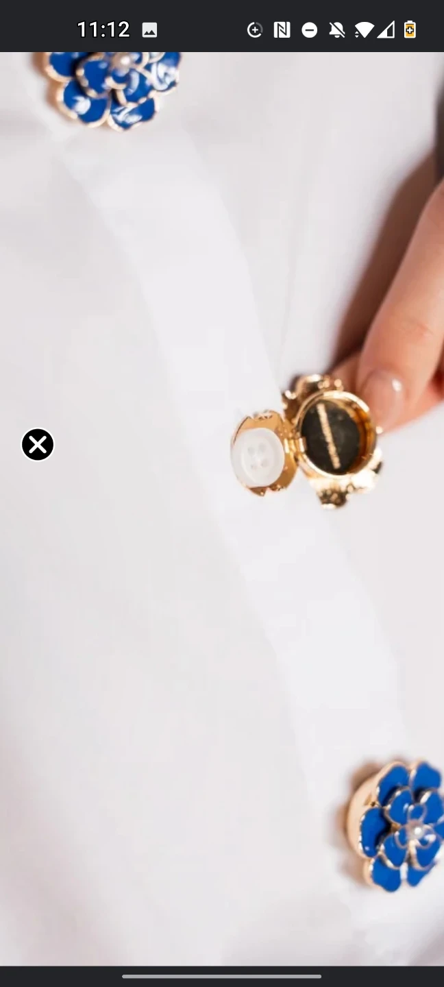 BUTTON AMSTERDAM Flower Brooch Set - photo 4