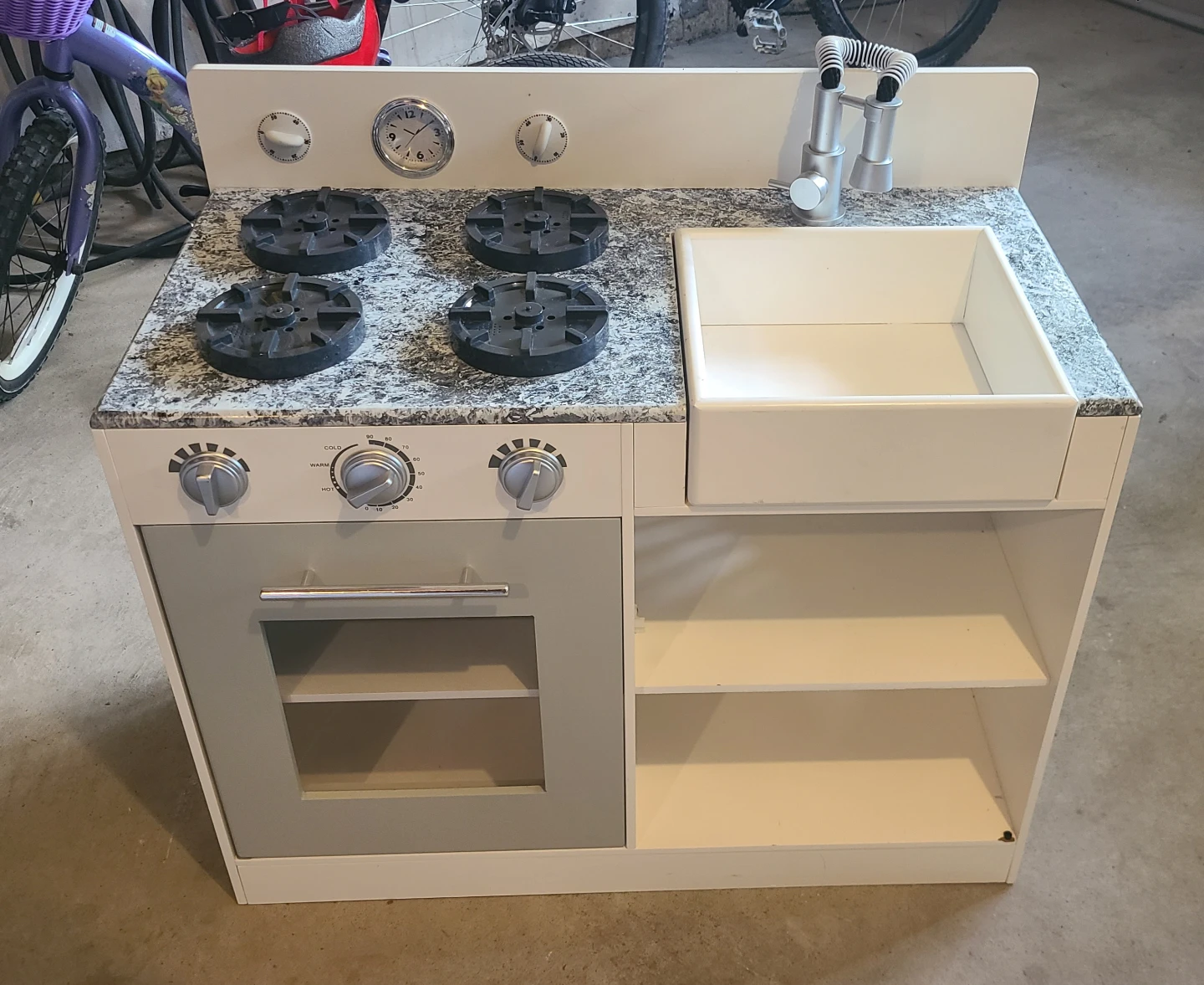 Wooden Kids Play Kitchen with Accessories - photo 5