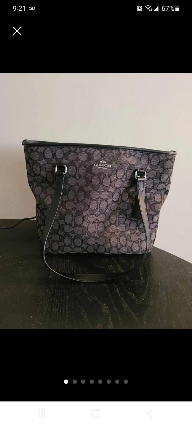 Coach Signature Tote Bag