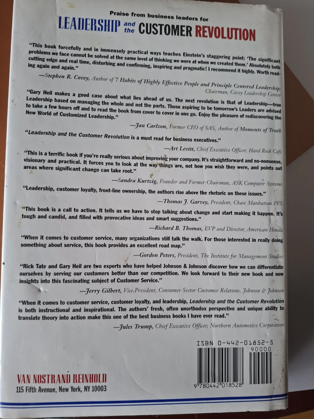 Leadership and the Customer Revolution Book - photo 2