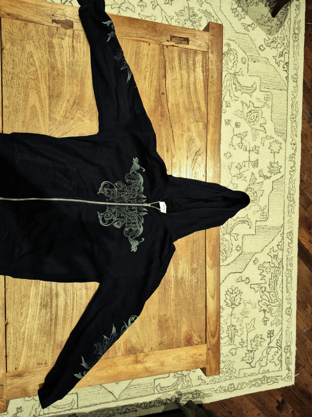Hollister Black Zip Up