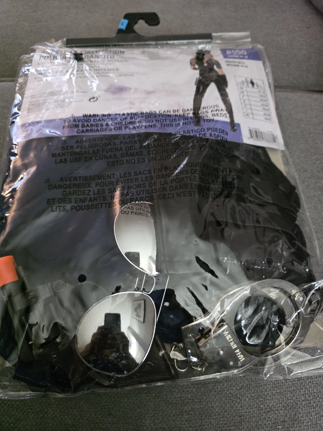 Womens Police Halloween Costume Large - photo 5