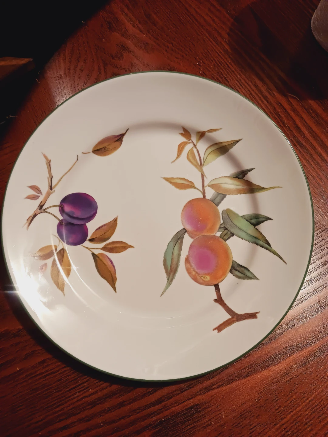 Royal Worcester Evesham Vale Fruit Dinner Plate