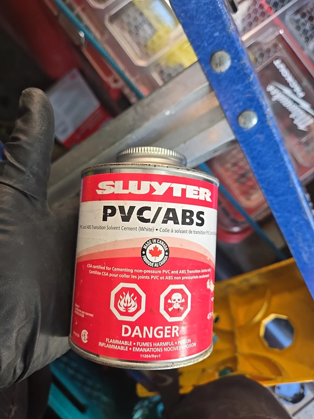 SLUYTER PVC/ABS Transition Solvent Cement (White)