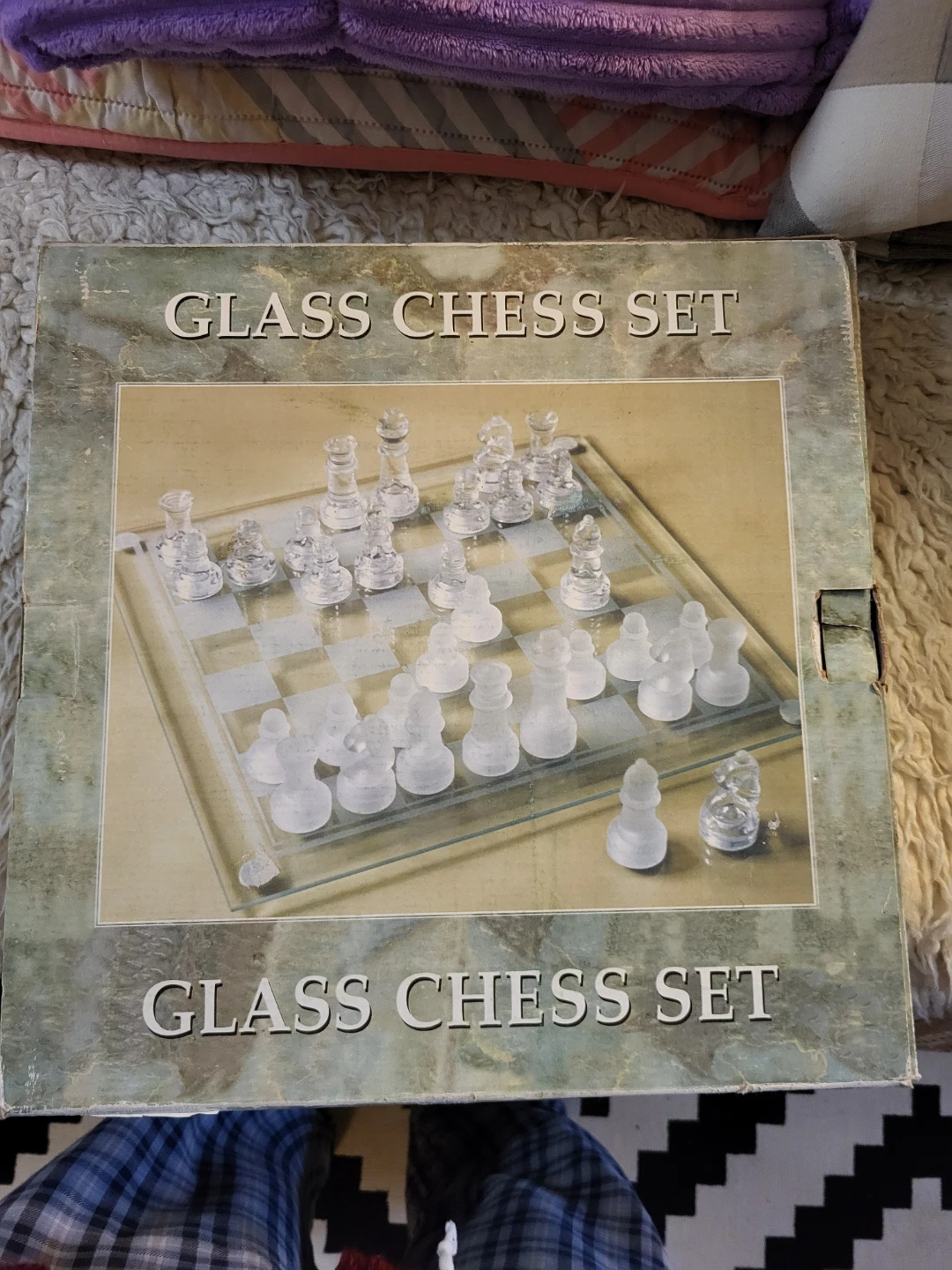 Glass Chess Set