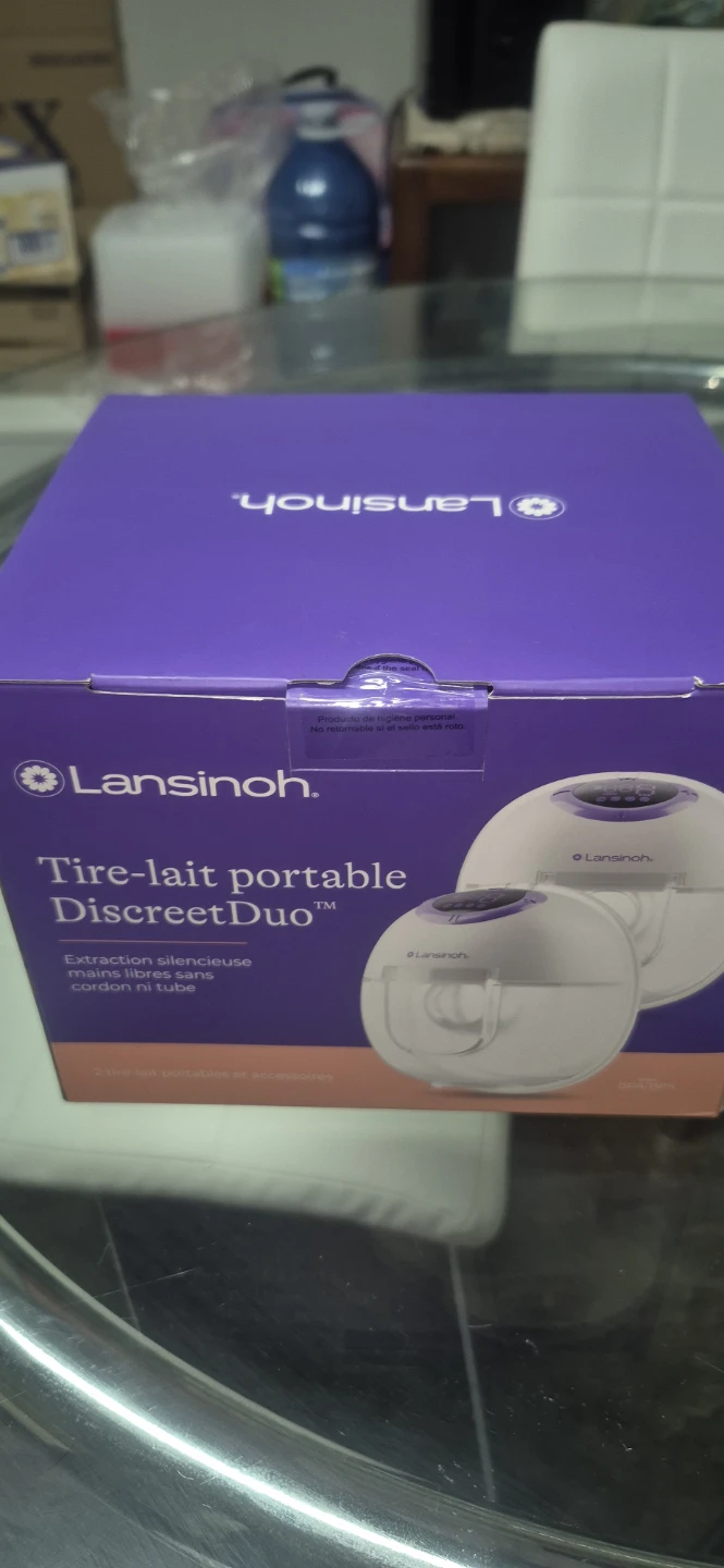 Lansinoh Discreet Duo Portable Breast Pump