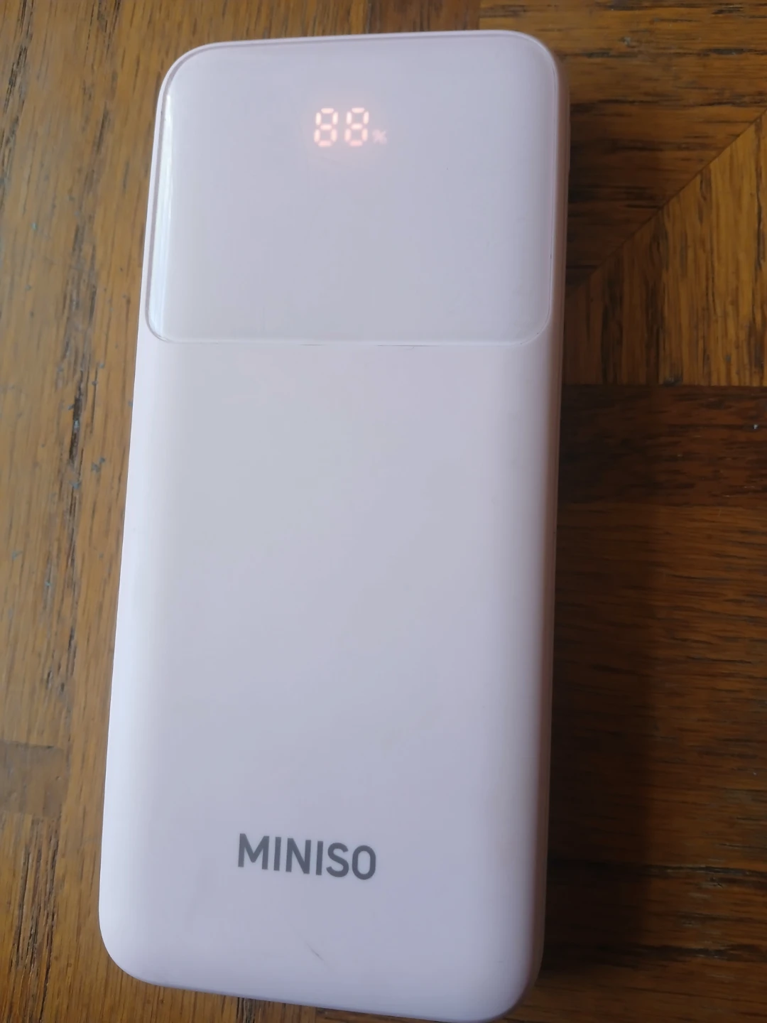 MINISO 9000mAh Built-in Dual Cable Power Bank