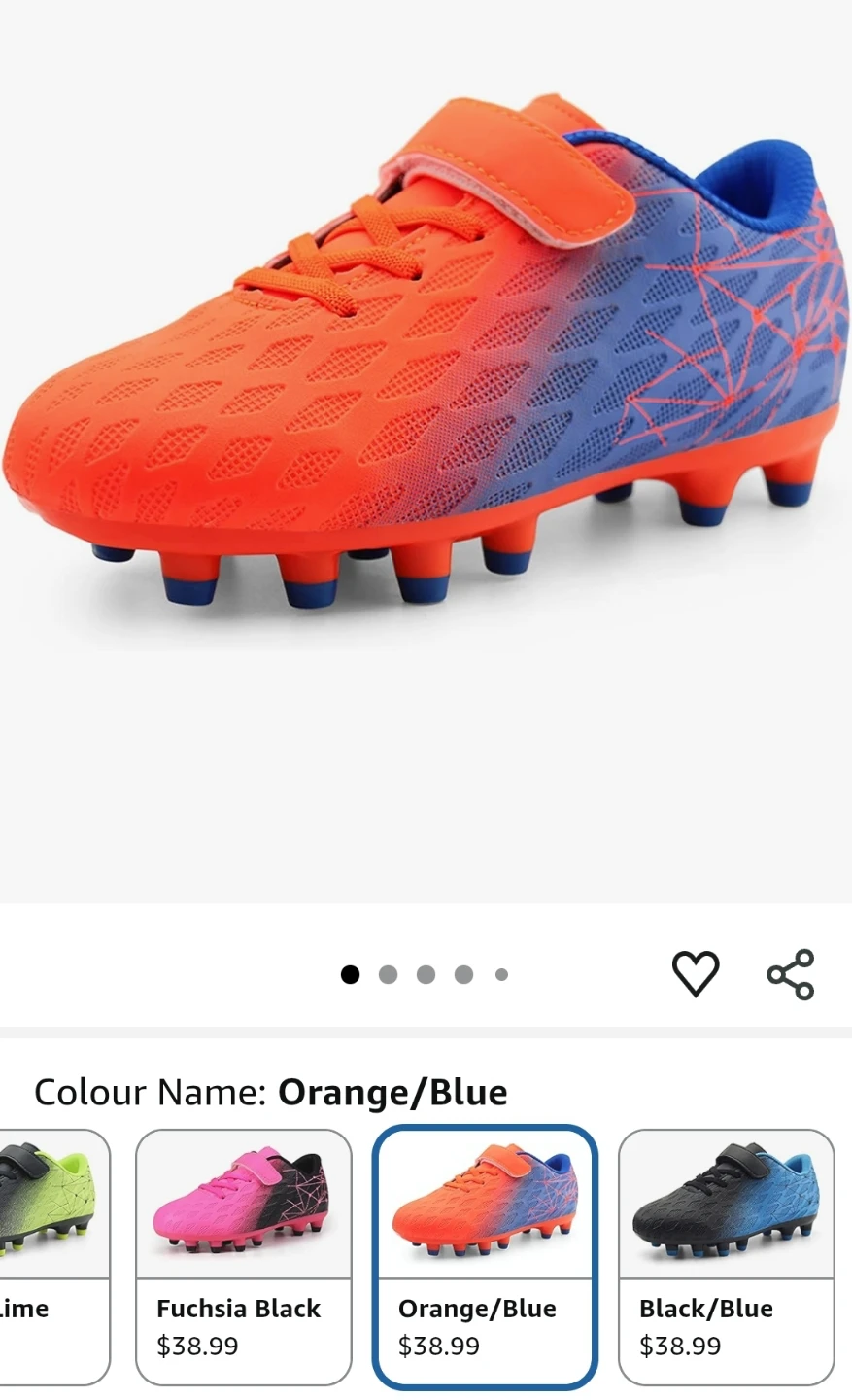 Brand New Size 4 Soccer Cleats - photo 4