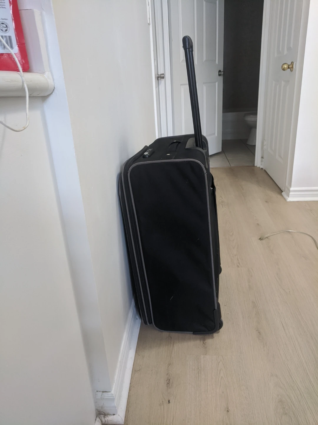 Old Black Wheels Suitcase - photo 2
