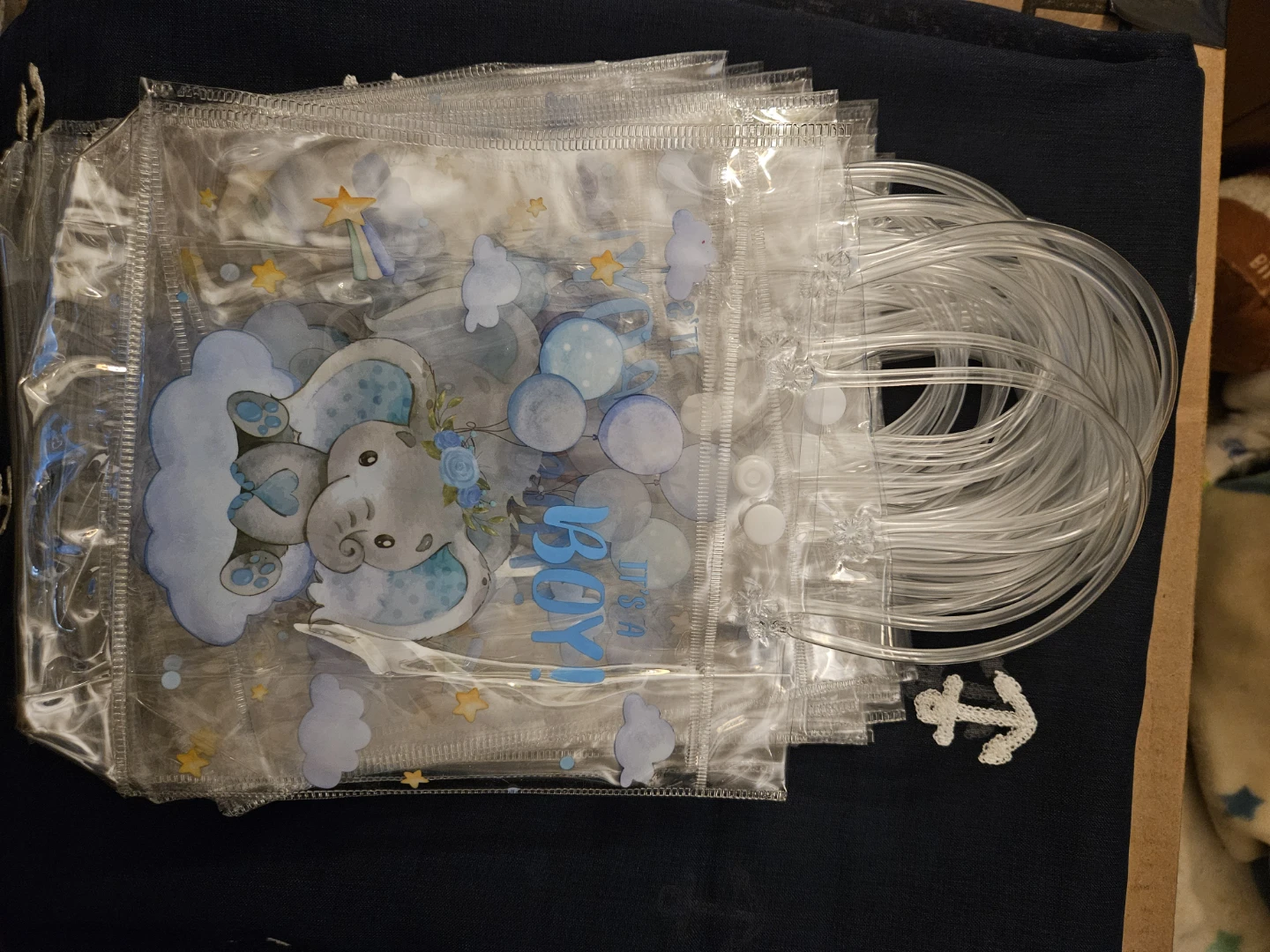 Baby Shower Elephant Treat Bags