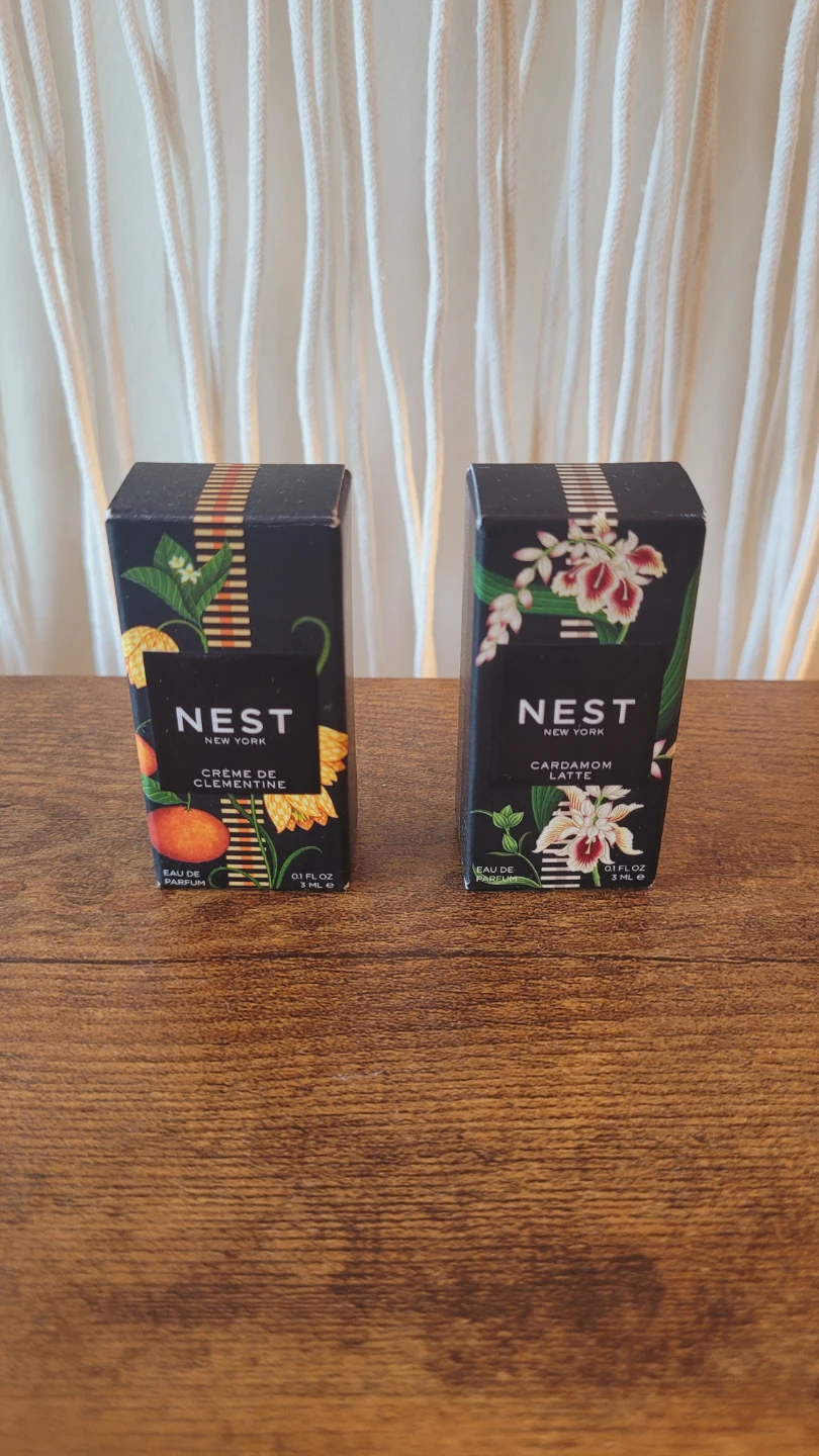 NEST Mini Perfume Set – Crème de Clementine + Cardamom Latte - photo 2