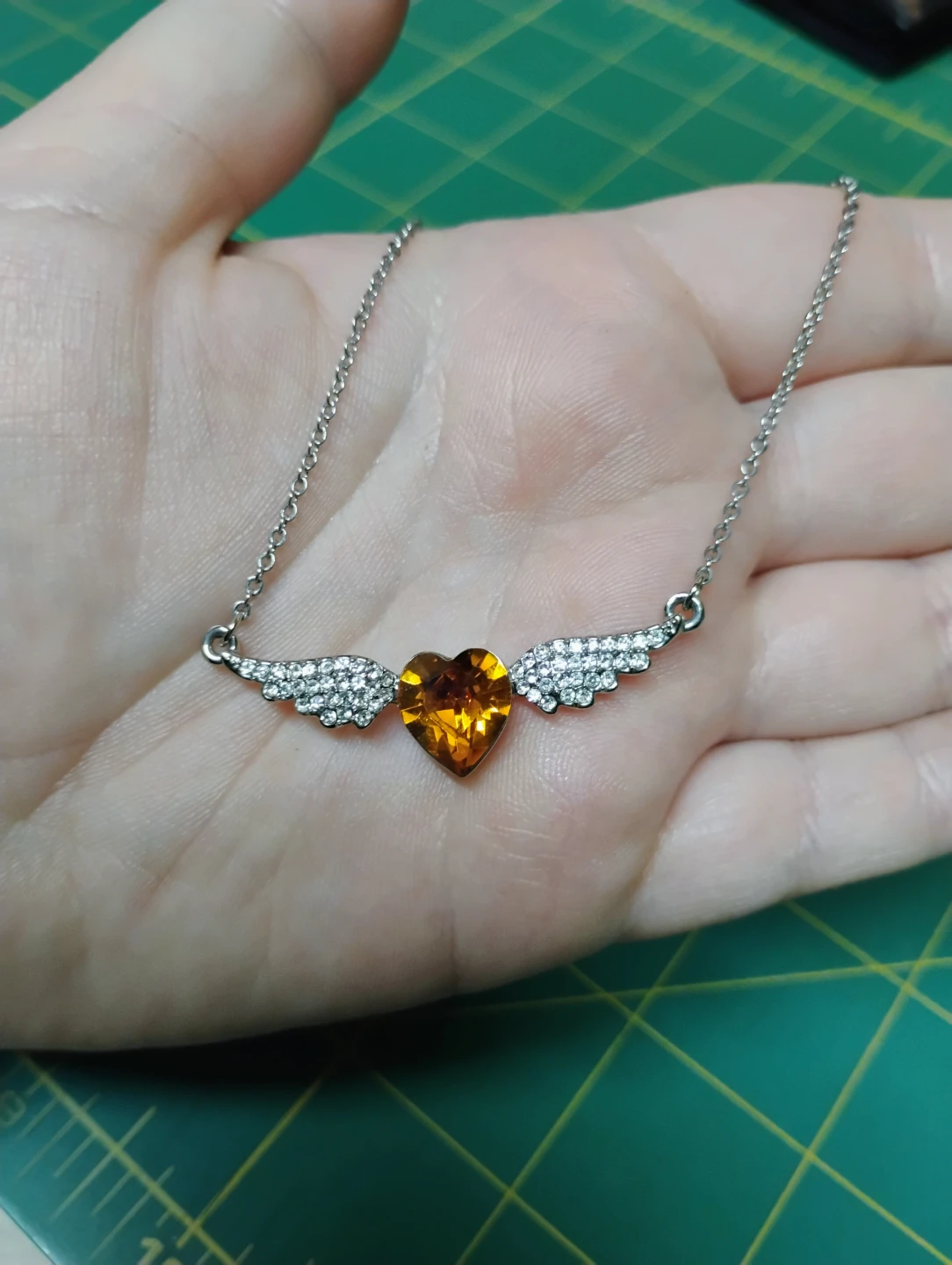 Flying Heart Necklace - 50 cents!