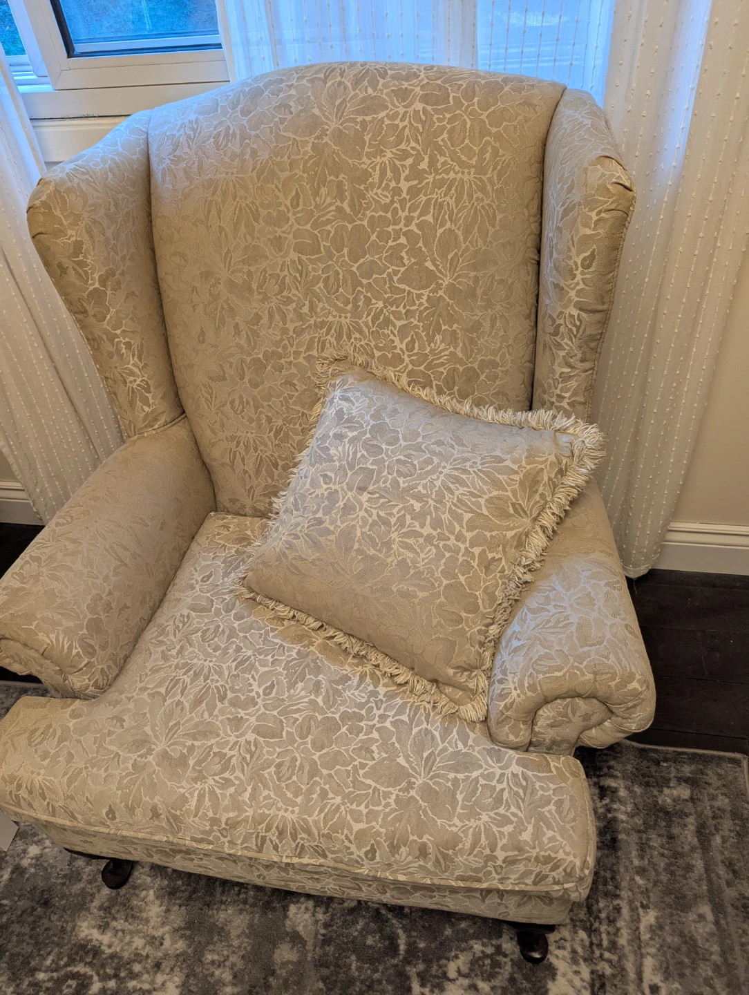 Need Gone Asap - Floral Wingback Chair - photo 3