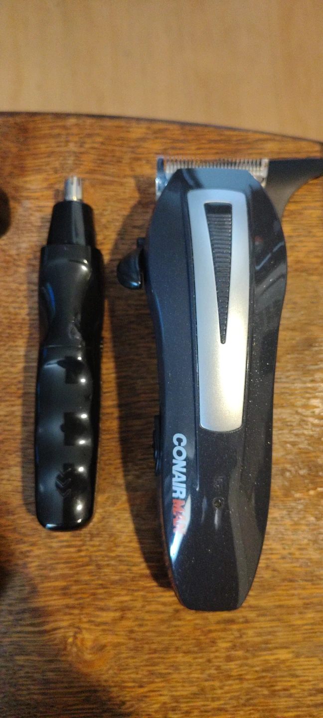 Conair Man Hair Clippers & Wahl Nose Trimmer Set - photo 3
