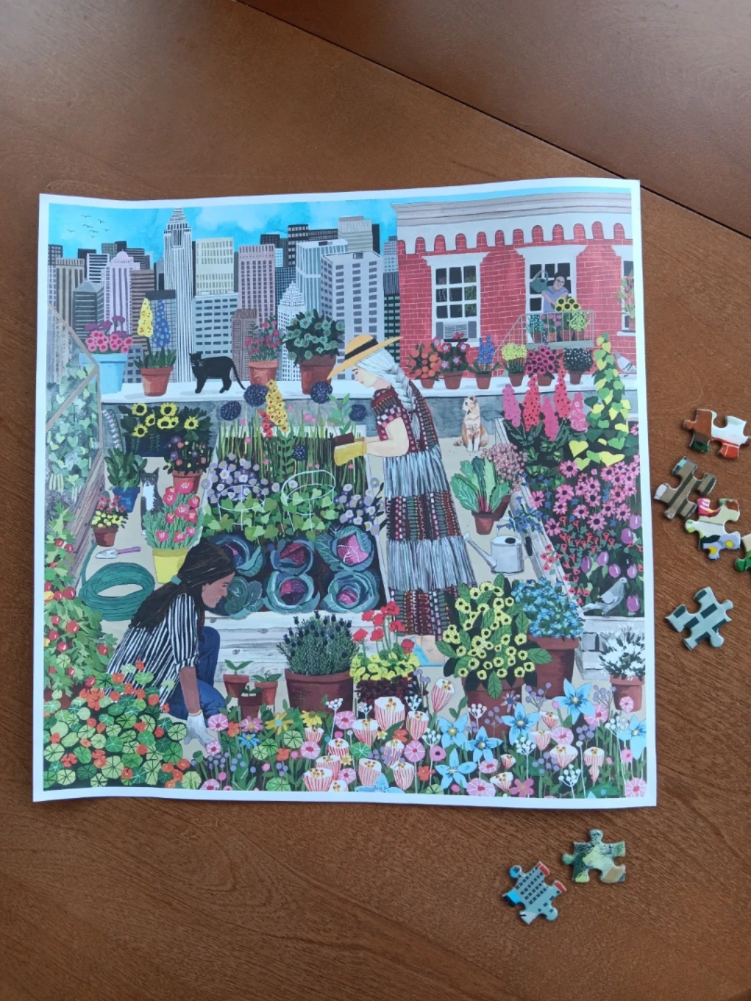 🌷 Gardening Puzzle: 1000 pieces - photo 3