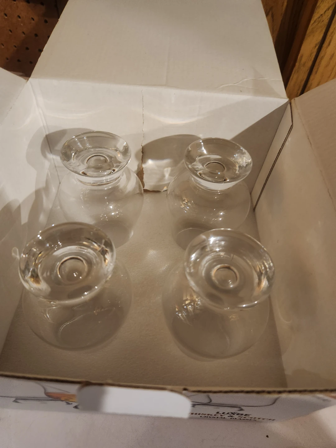 Luxe Whiskey & Scotch Crystal Glasses - Set of 4 - photo 2