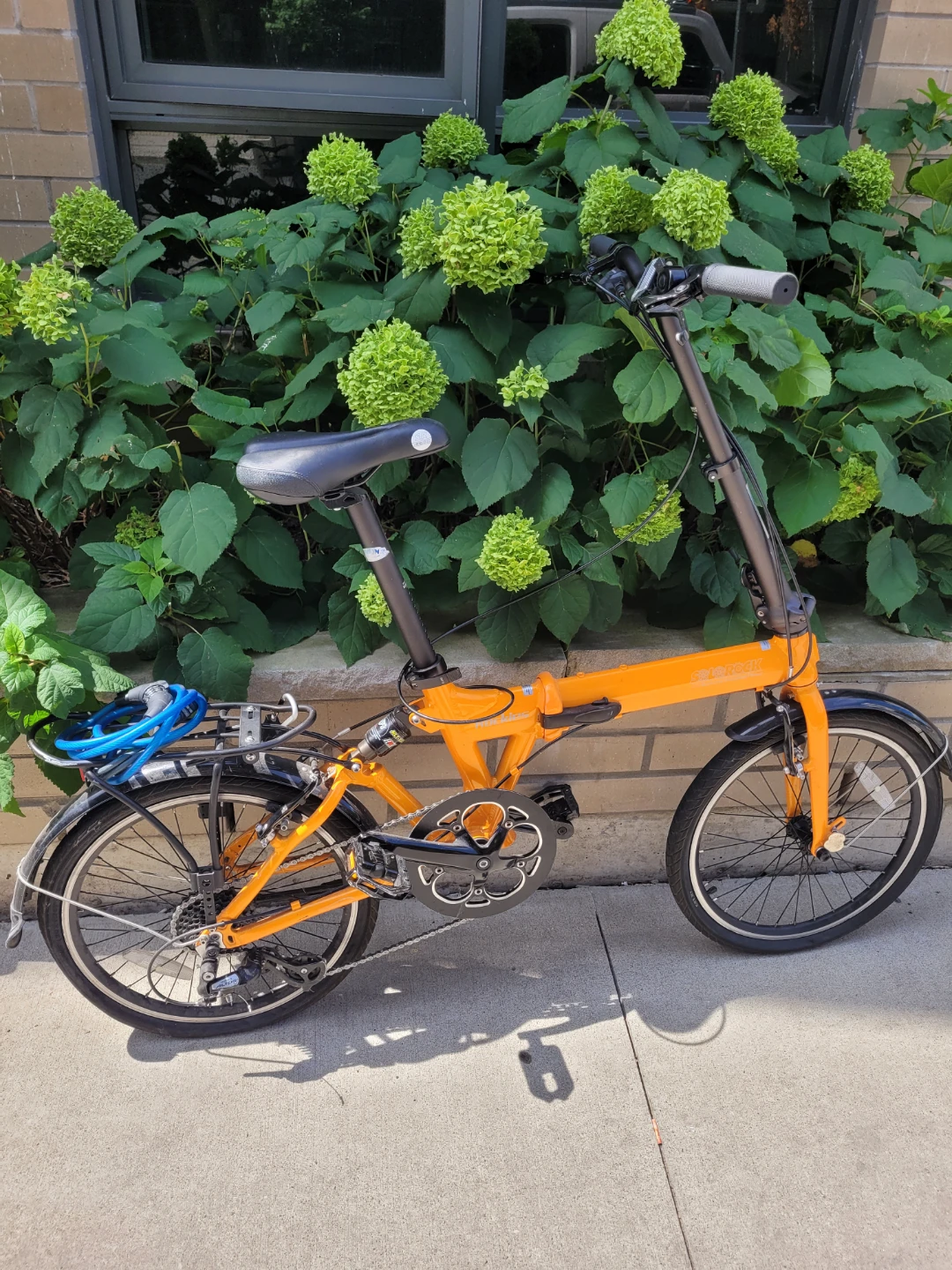 Solorock Orange Folding Bike - photo 2