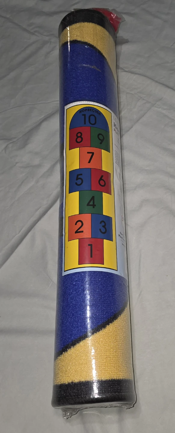 Hopscotch Play Carpet and 6 Chair Cubby for classrooms - photo 3
