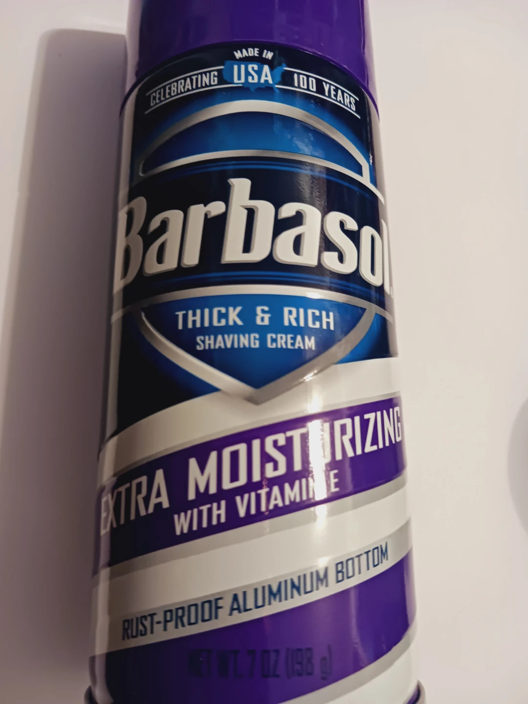New !! Barbasol Extra Moisturizing Shaving Cream Vitamin E .7 oz - photo 3
