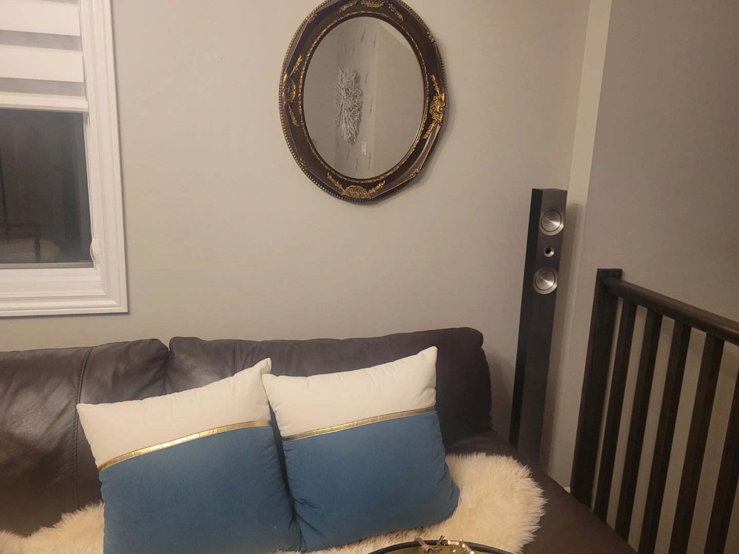 Ornate Oval Wall Mirror - photo 5