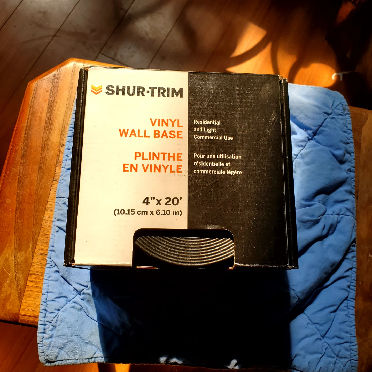 Shur-Trim Vinyl Wall Base 4" x 20'