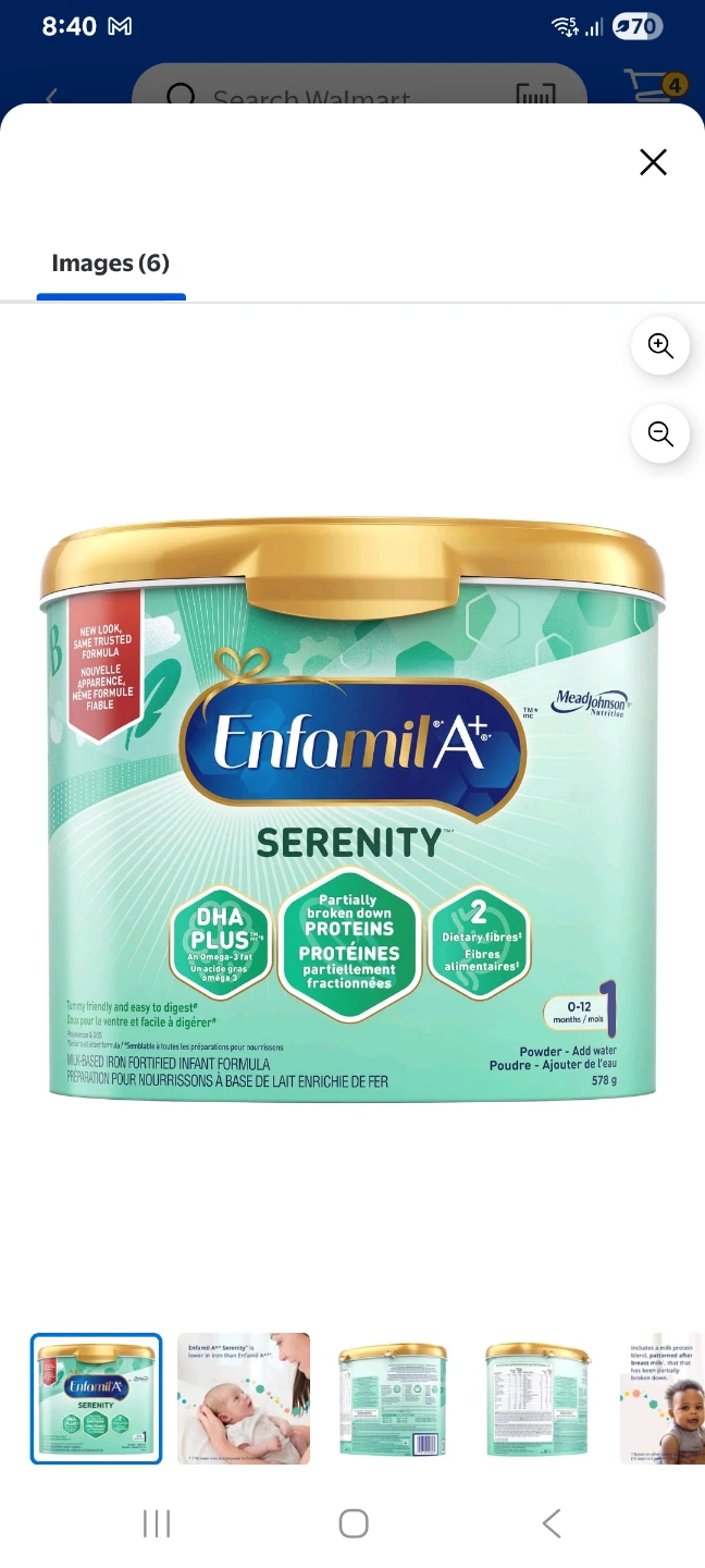 Enfamil serenity 0-12
