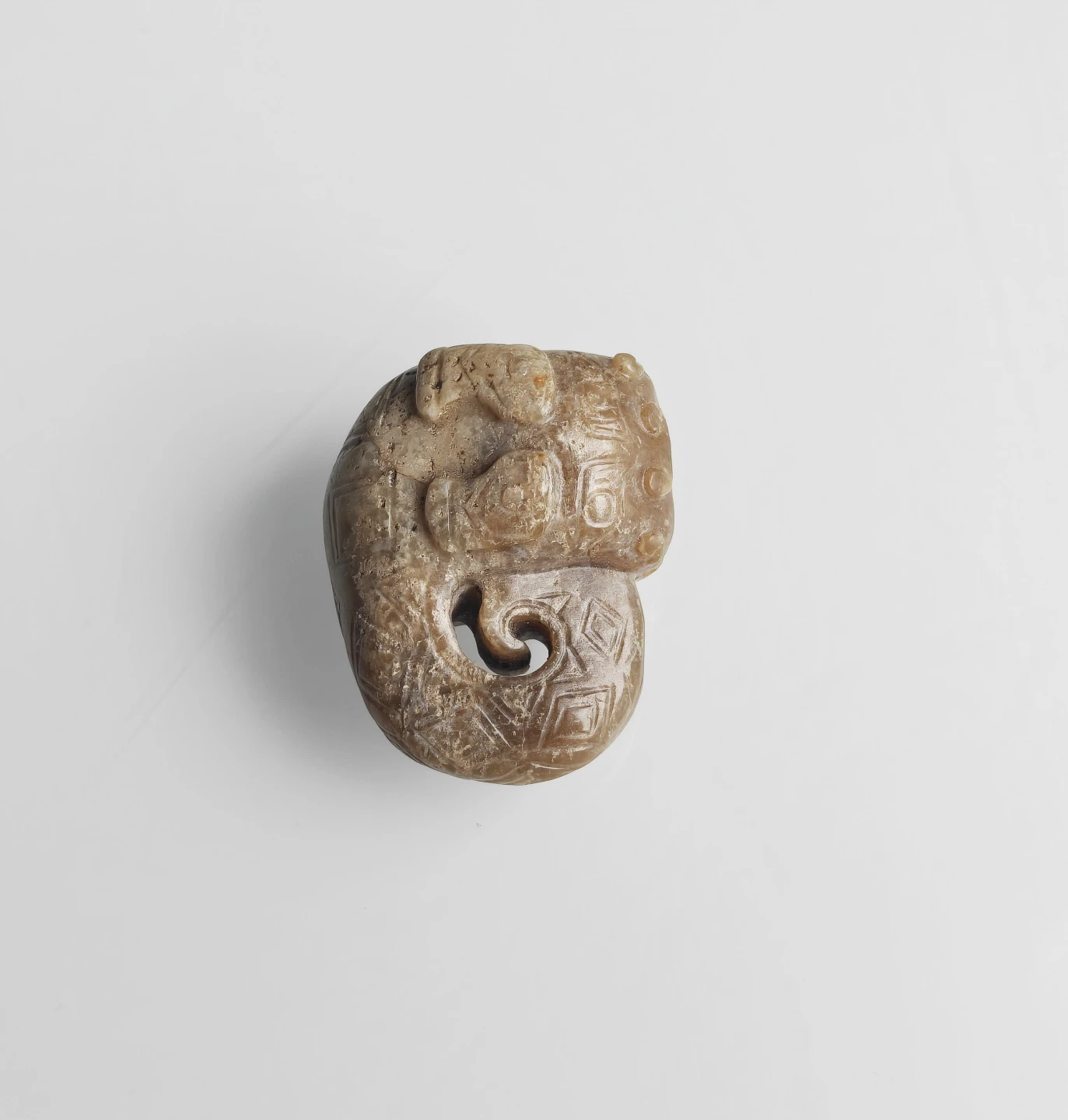 Antique Chinese Jade Dragon - photo 4