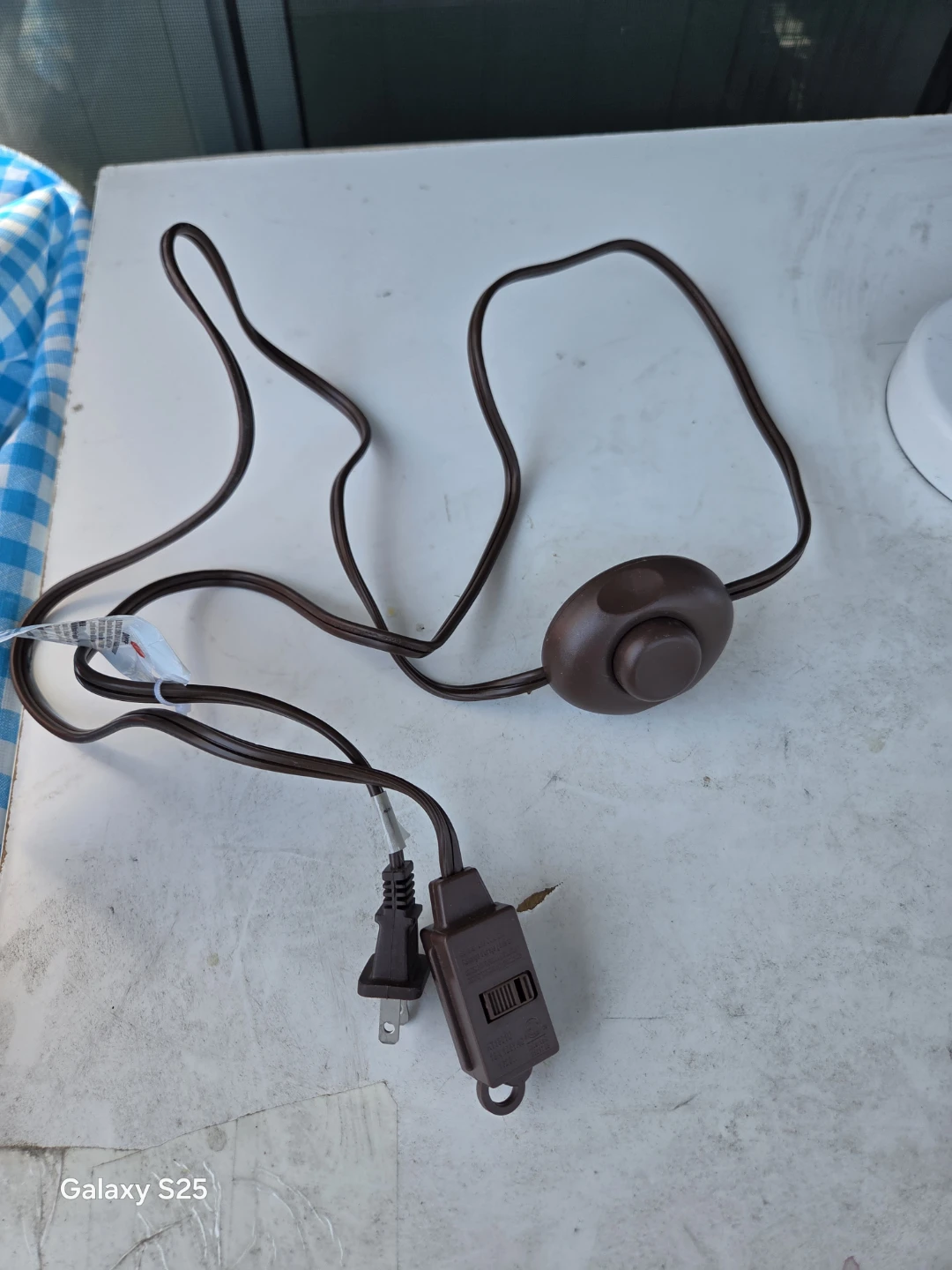 Floor Lamp Cord with In-line Switch - photo 2